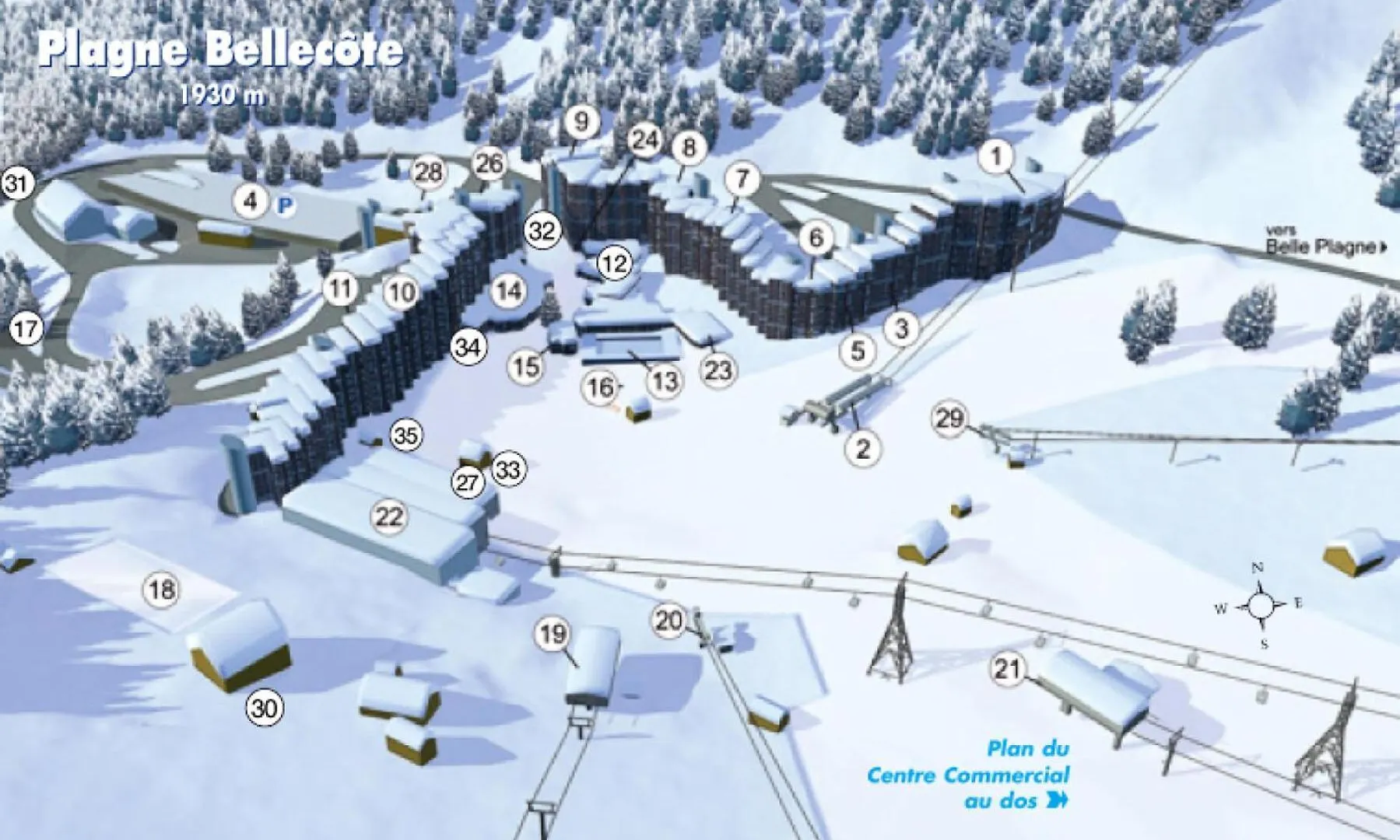 Residence Les Glaciers 3 - 2 Pieces Pour 5 Personnes 214 La Plagne